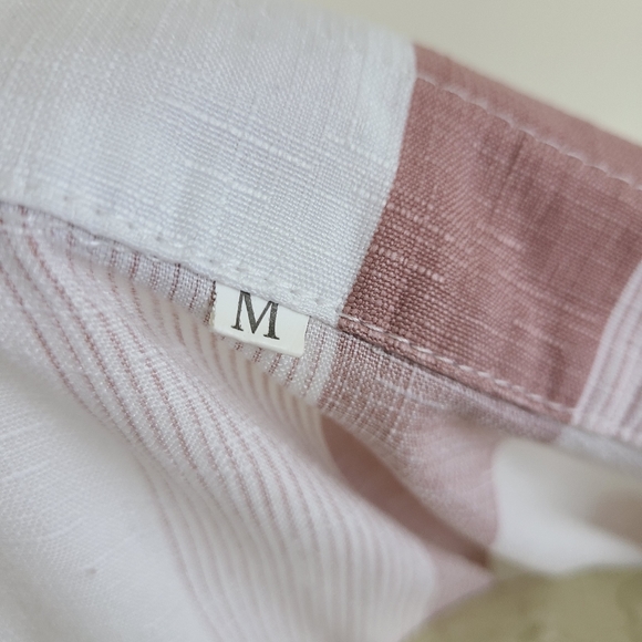 ASOS Tie Front Mauve Pink Button Picnic Shirt | M - Picture 8 of 13